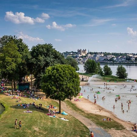 Le Bois Flotte - Maison Au Coeur De La Loire Entre Ville Et Nature ソミュール エクステリア 写真